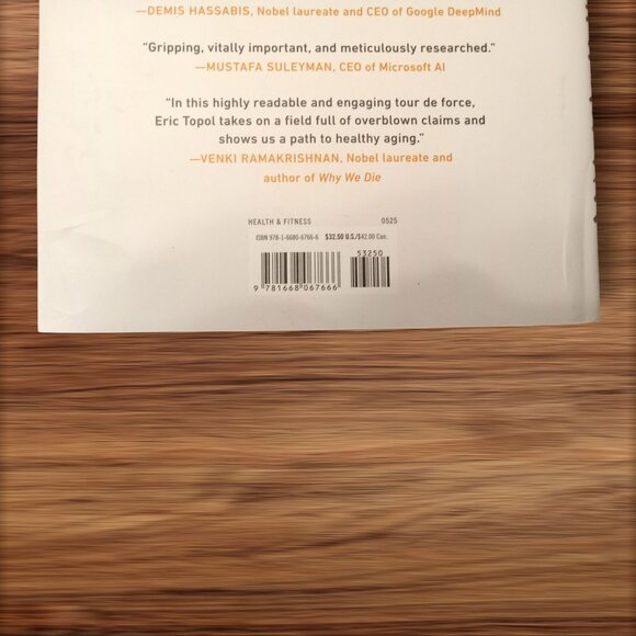 Super Agers by Eric Topol, MD NEW - Picture 6 of 6